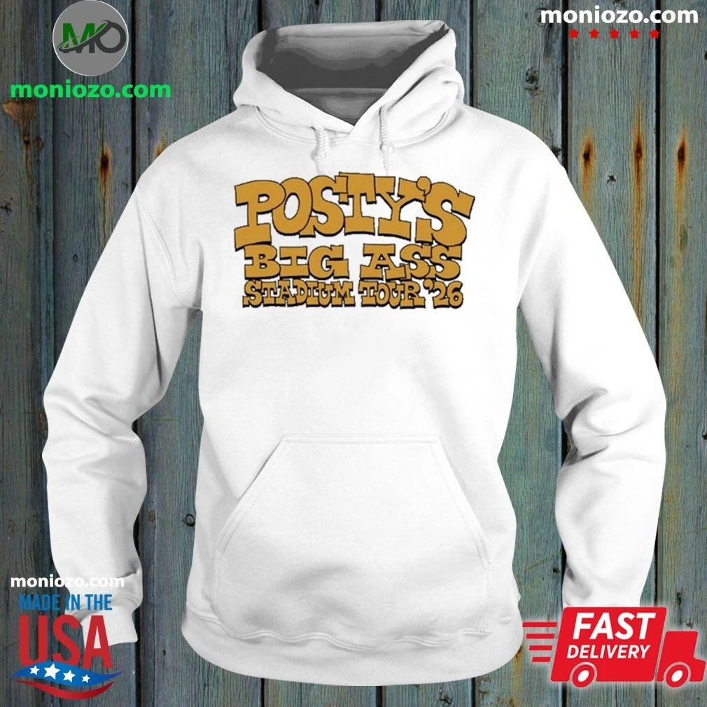 Original Post Malone Big Ass Stadium Tour Tire T-Shirt