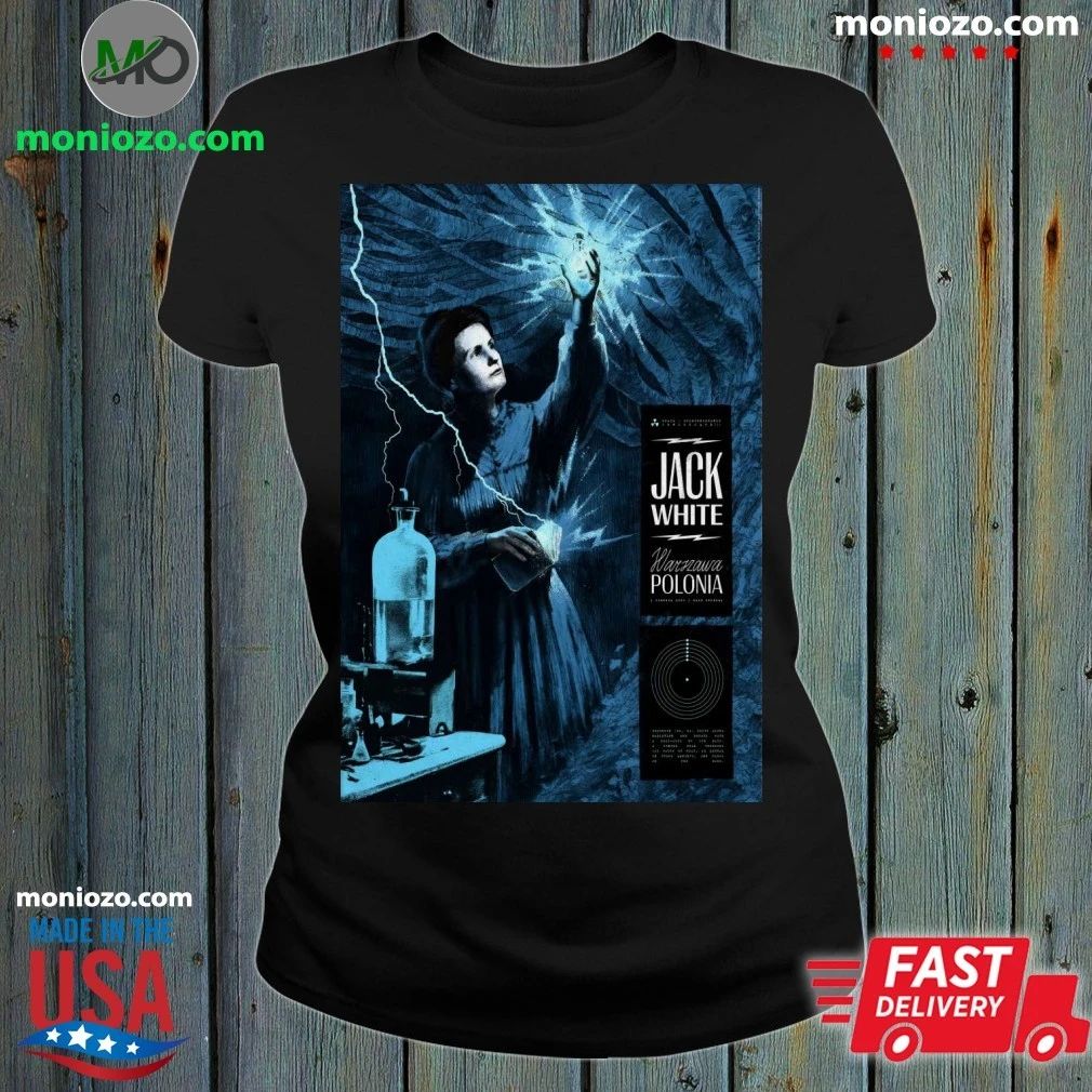 Original Jack White In Warsaw Poland On Jun 1 2026 Poster T-Shirt