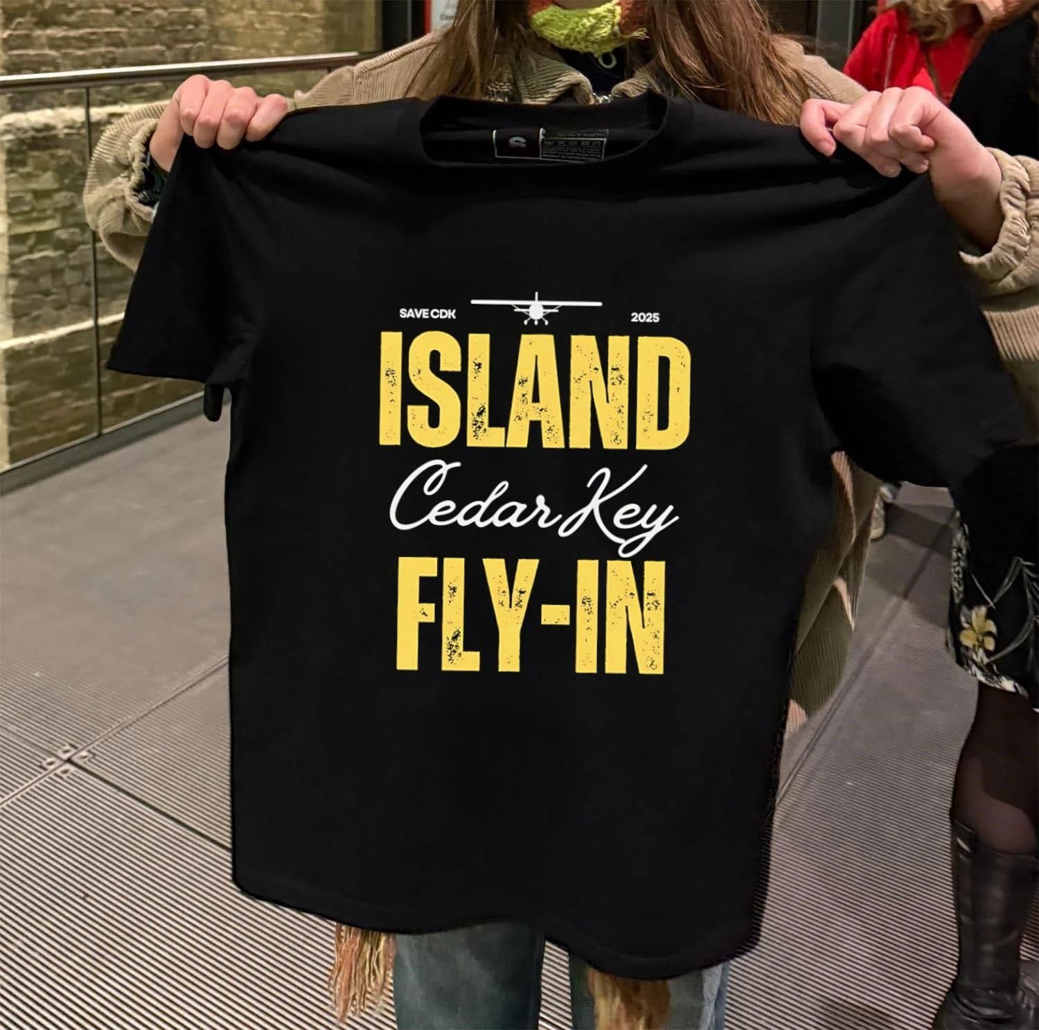 Save CDK 2025 Island Cedar Key Fly-In shirt