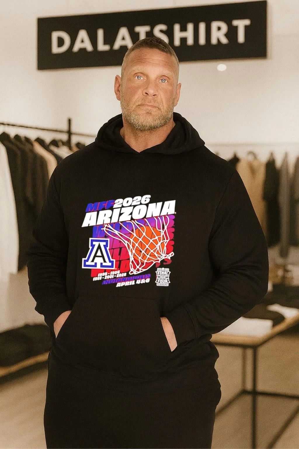 Arizona Wildcats 2026 Men’s Basketball Final Four Bound MFF shirt