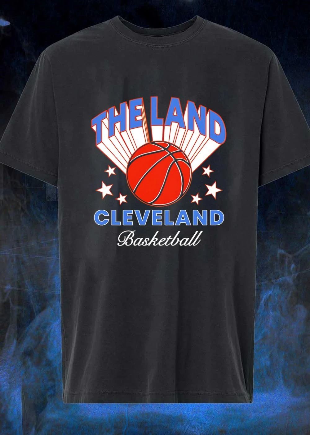 The Land Cleveland Basketball Orange Ball shirt