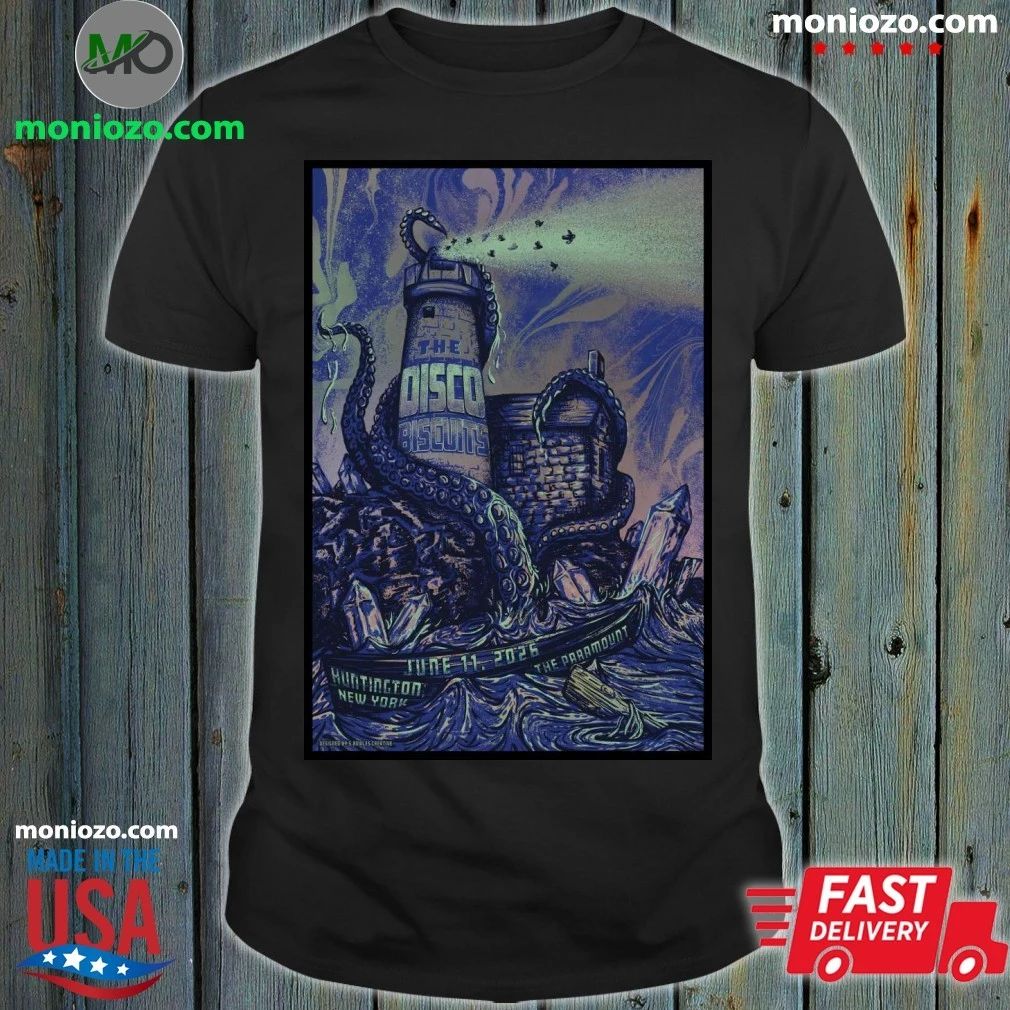 The Disco Biscuits 6 11 2026 Huntington, NY Poster Shirt