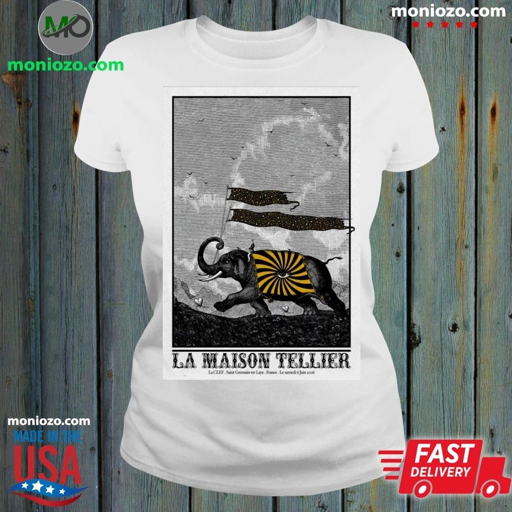 La Maison Tellier Saint-Germain-en-Laye Tour On June 6 2026 Poster Shirt