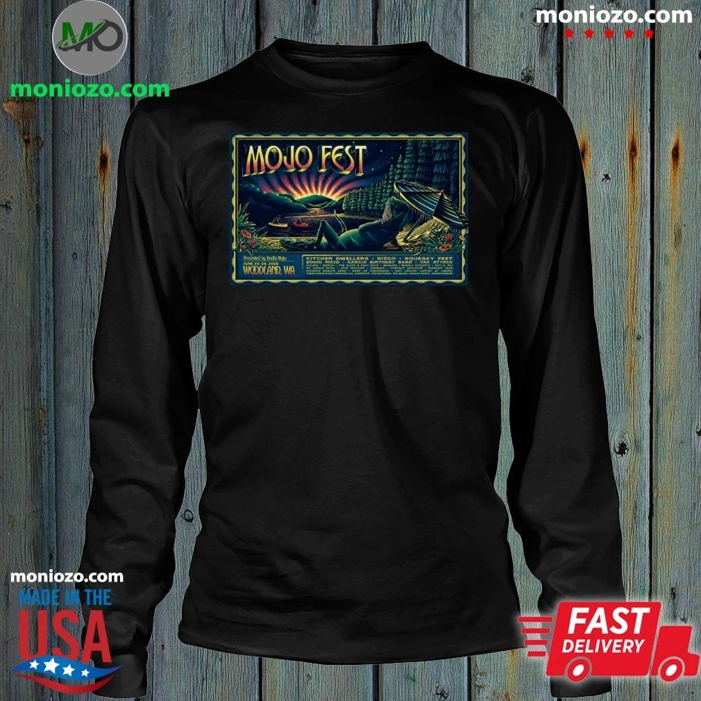 Original Mojo Fest On June 26-28 2026 In Woodland WA Poster T-Shirt