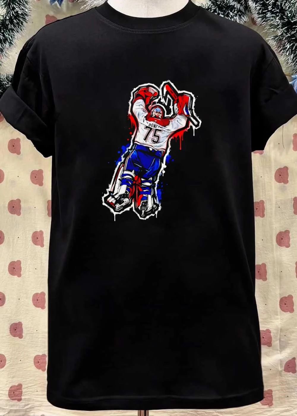 Laval Rocket Jakub Dobes 75 Goalie Hockey shirt