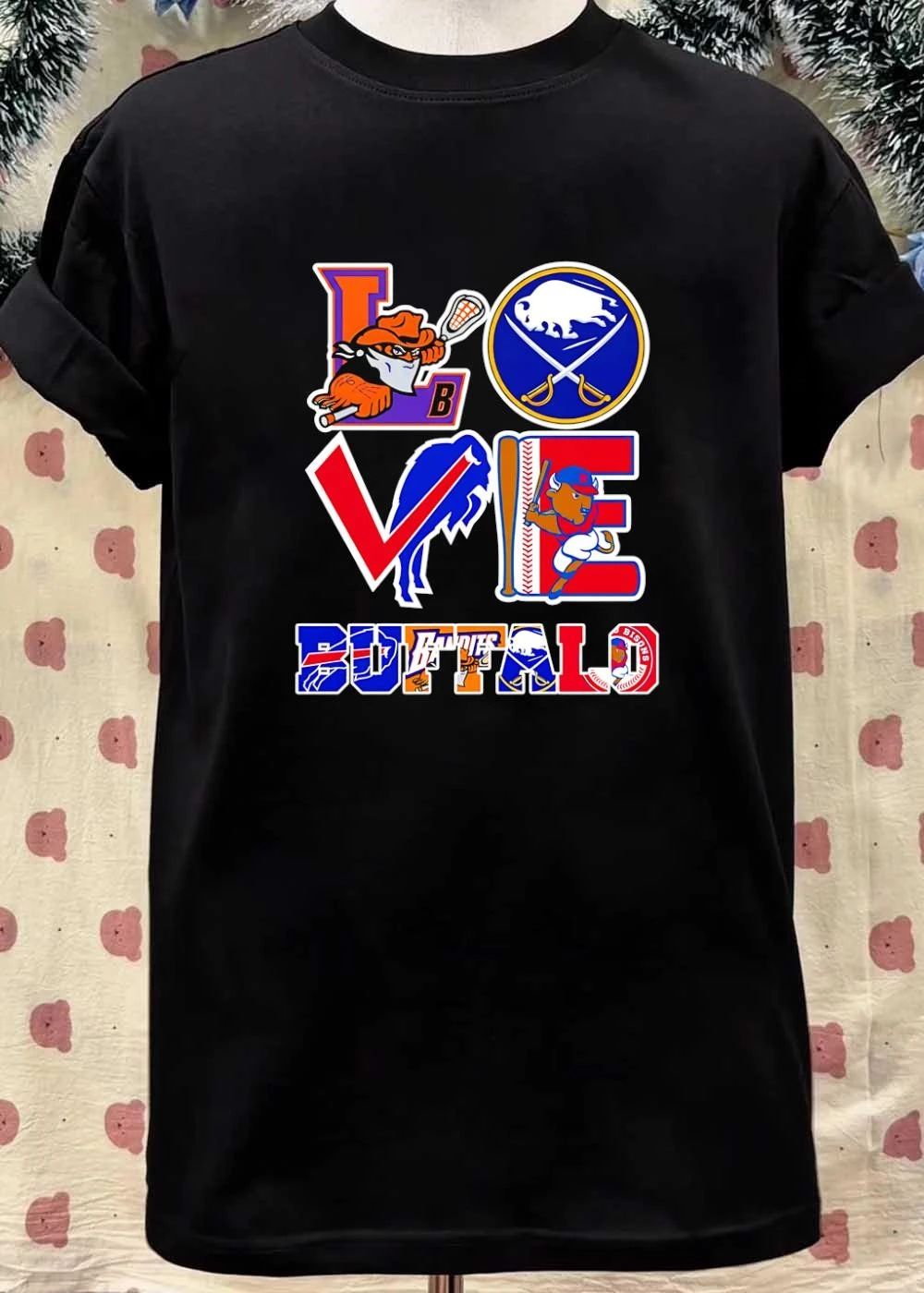 Buffalo Sports Teams Love Buffalo Logo T-Shirt