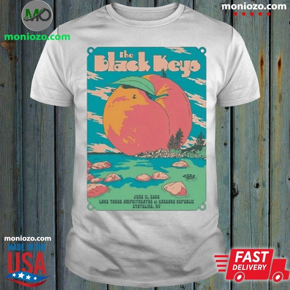 Original The Black Keys June 11, 2026 Concert Tour in Lake Tahoe, NV Shirt