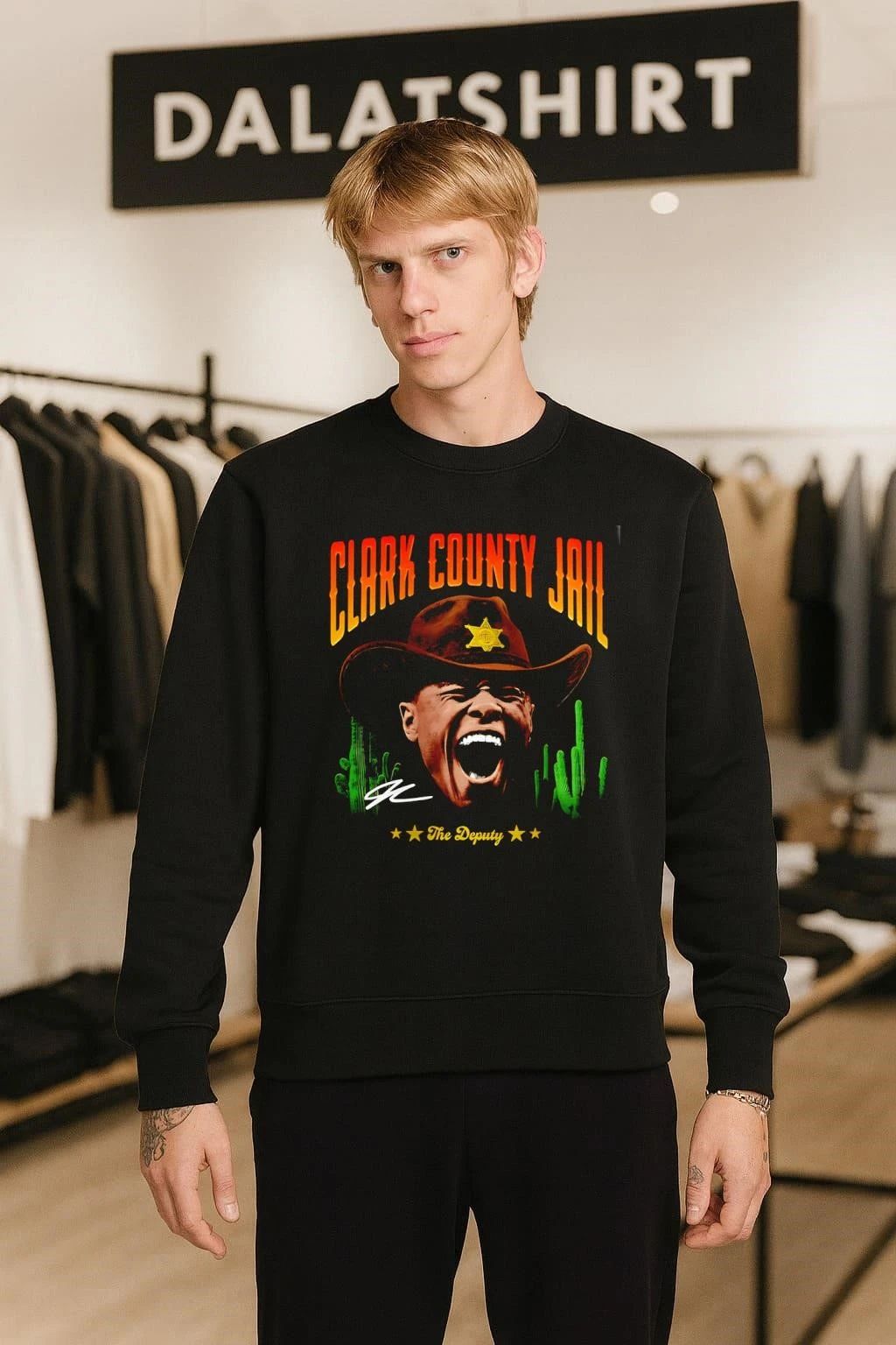 Clark County Jail The Deputy Cowboy Sheriff shirt