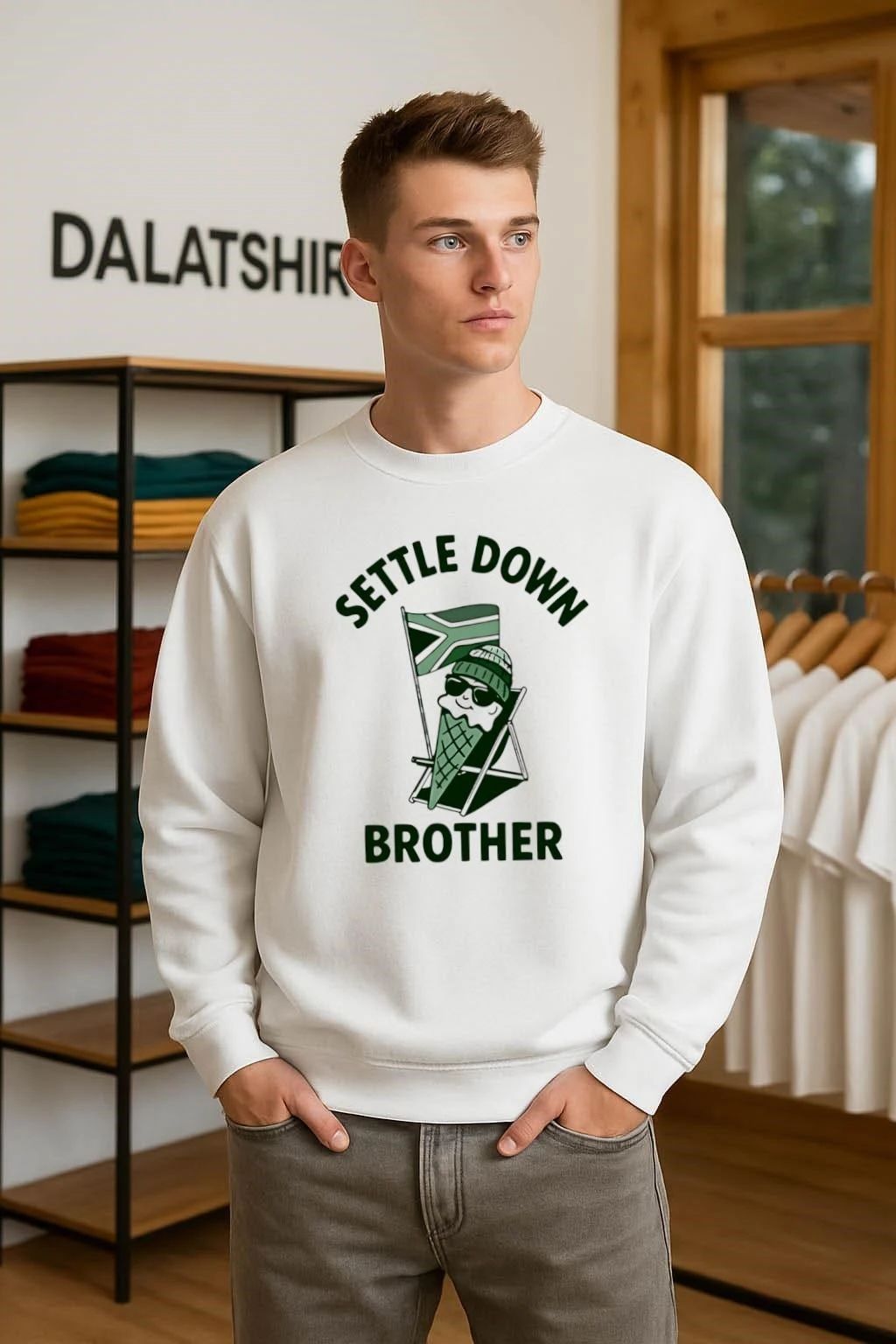 Dan Corder Ice Cream Settle Down Brother shirt