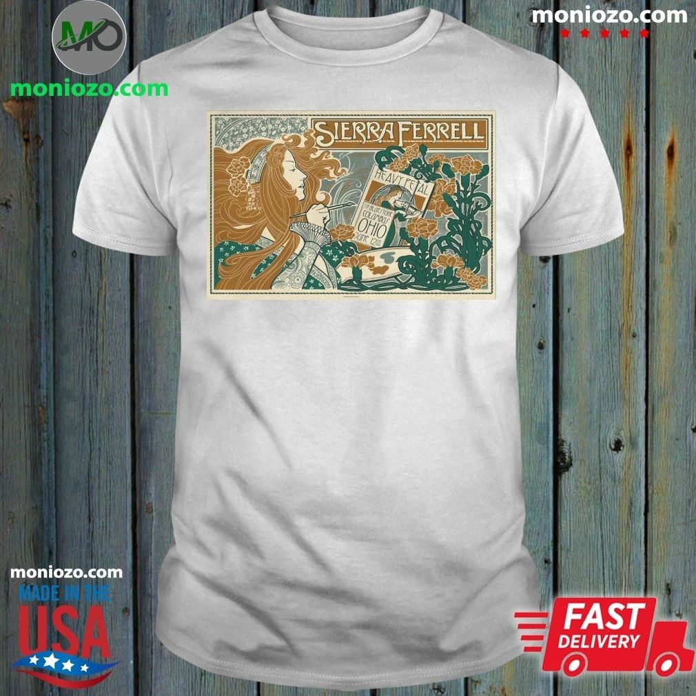 Original Sierra Ferrell Columbus OH June 12 2026 Poster Shirt