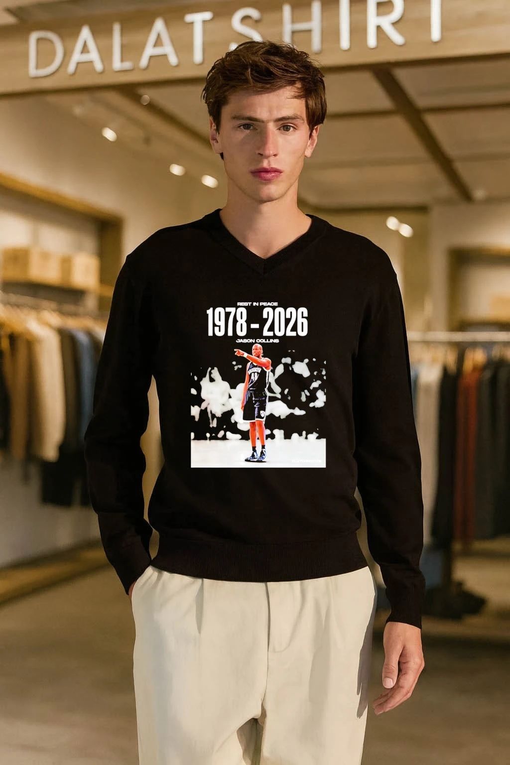 Rip Jason Collins 1978-2026 shirt