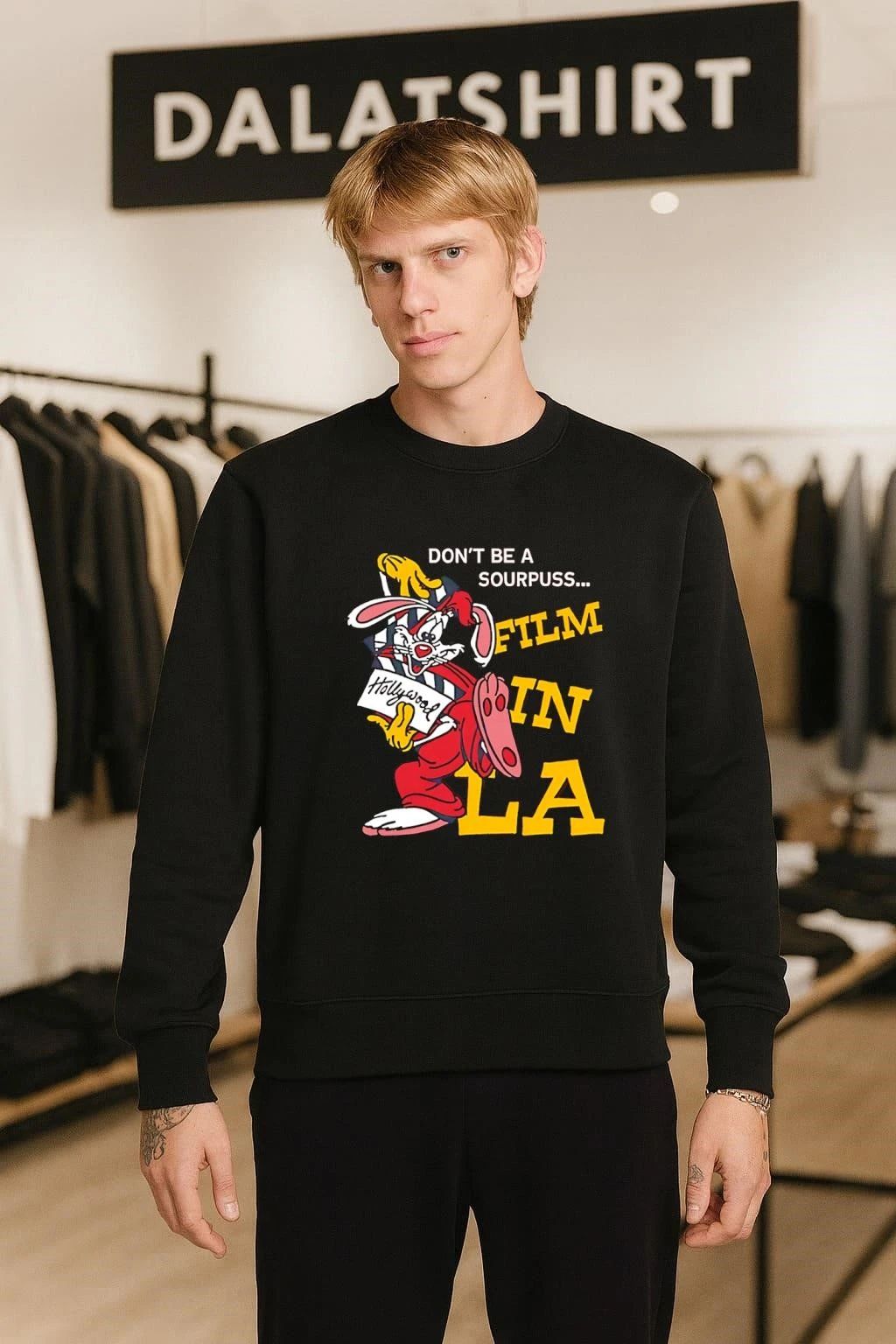 Don’t Be A Sourpuss Roger Rabbit Film In LA shirt
