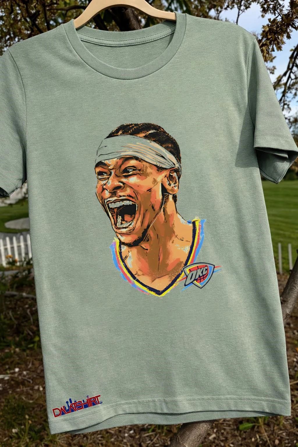 Shai Gilgeous-Alexander Oklahoma City Thunder Portrait shirt