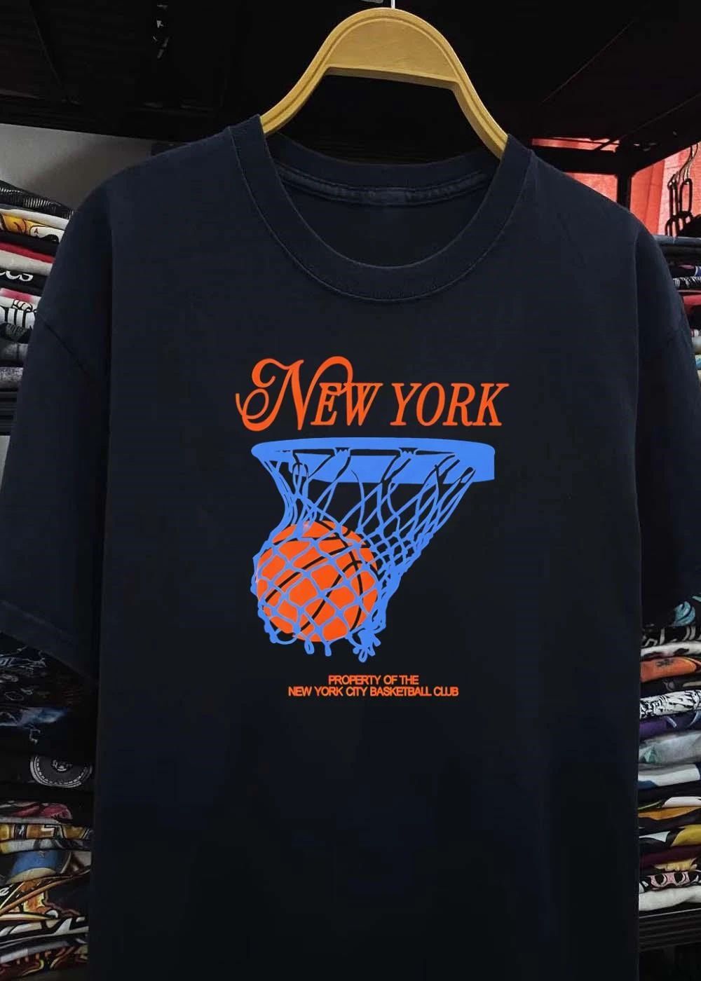 New York Basketball Net Hoop Property Of The New York City Basketball Club shirt
