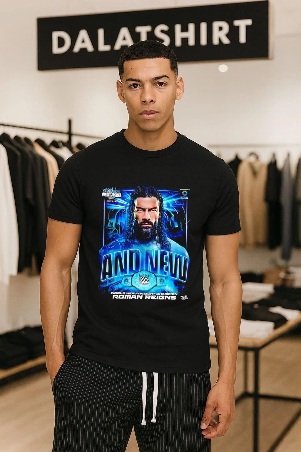 Roman Reigns World Heavyweight Champion 2026 Wrestlingmania Vegas shirt