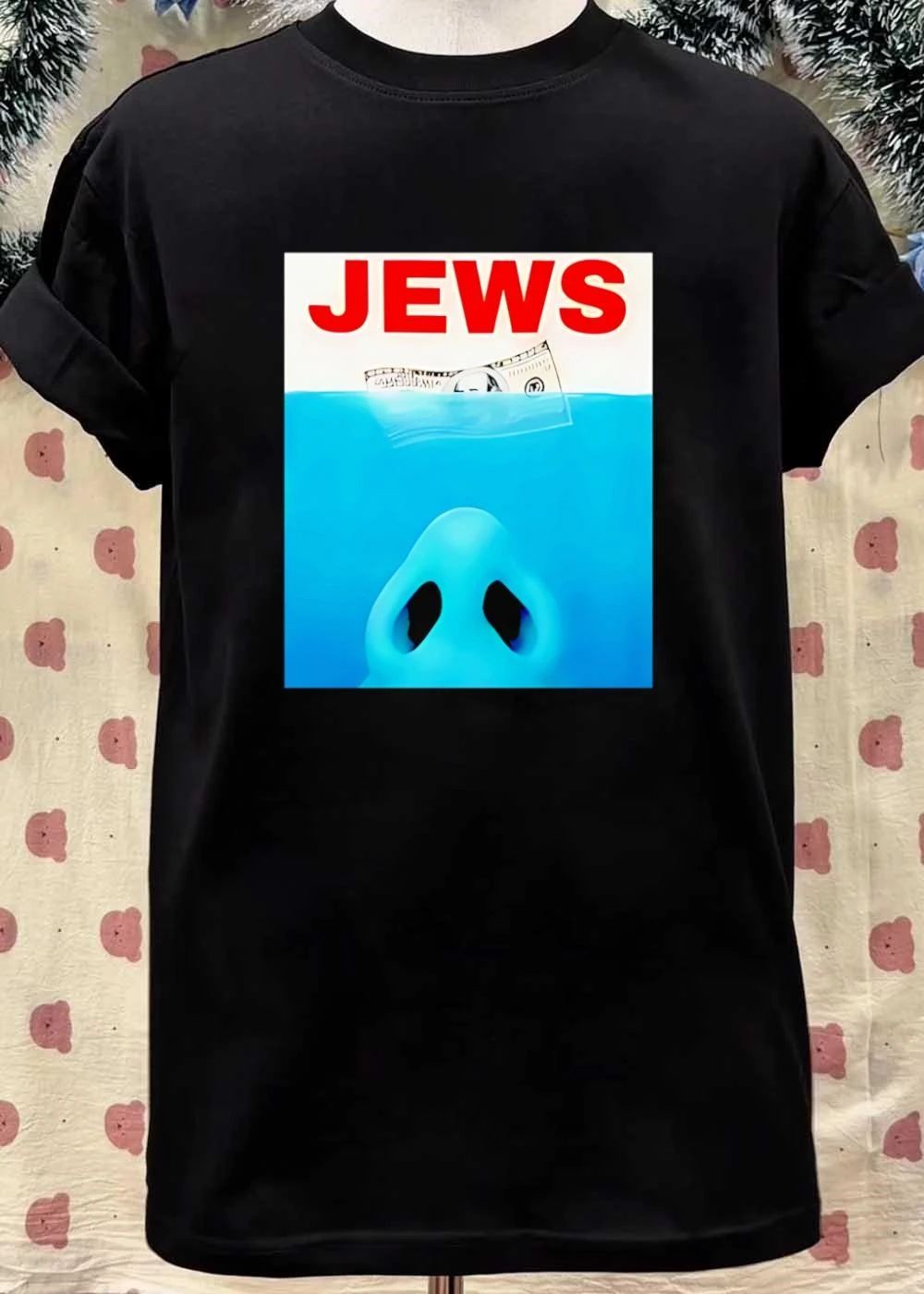 Jaws X Jews Dolar shirt