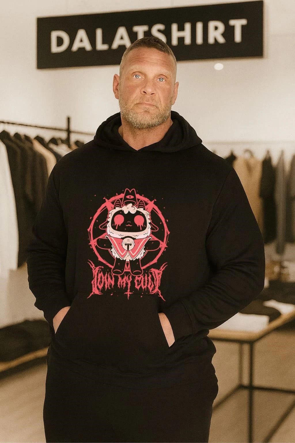 Demon Lamb Lord cartoon shirt