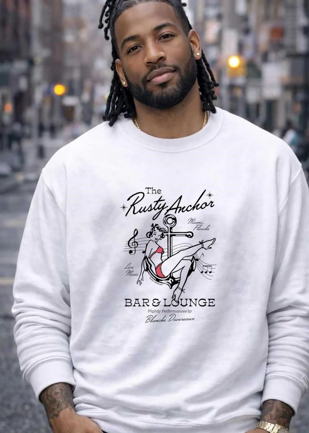 The Rusty Anchor Micro-rib Raglan Baby shirt