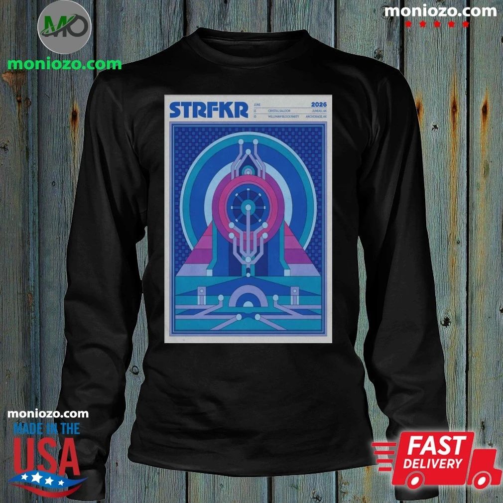 STRFKR Tour 2026 in Alaska Poster Shirt