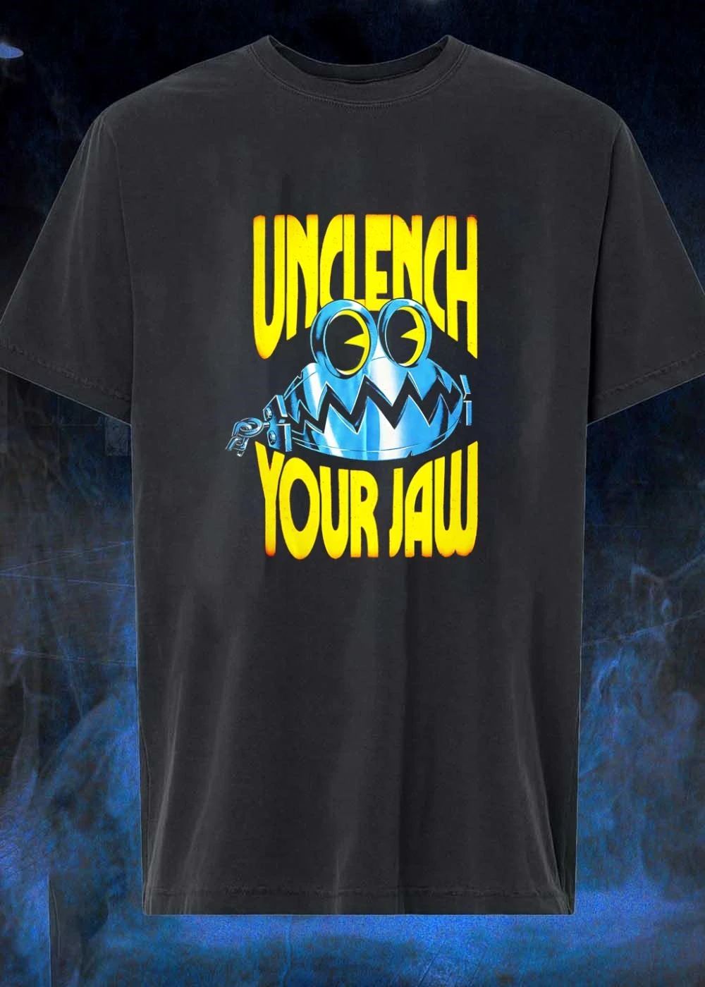 Unclench Your Jaw Retro Metal Trap Cartoon shirt