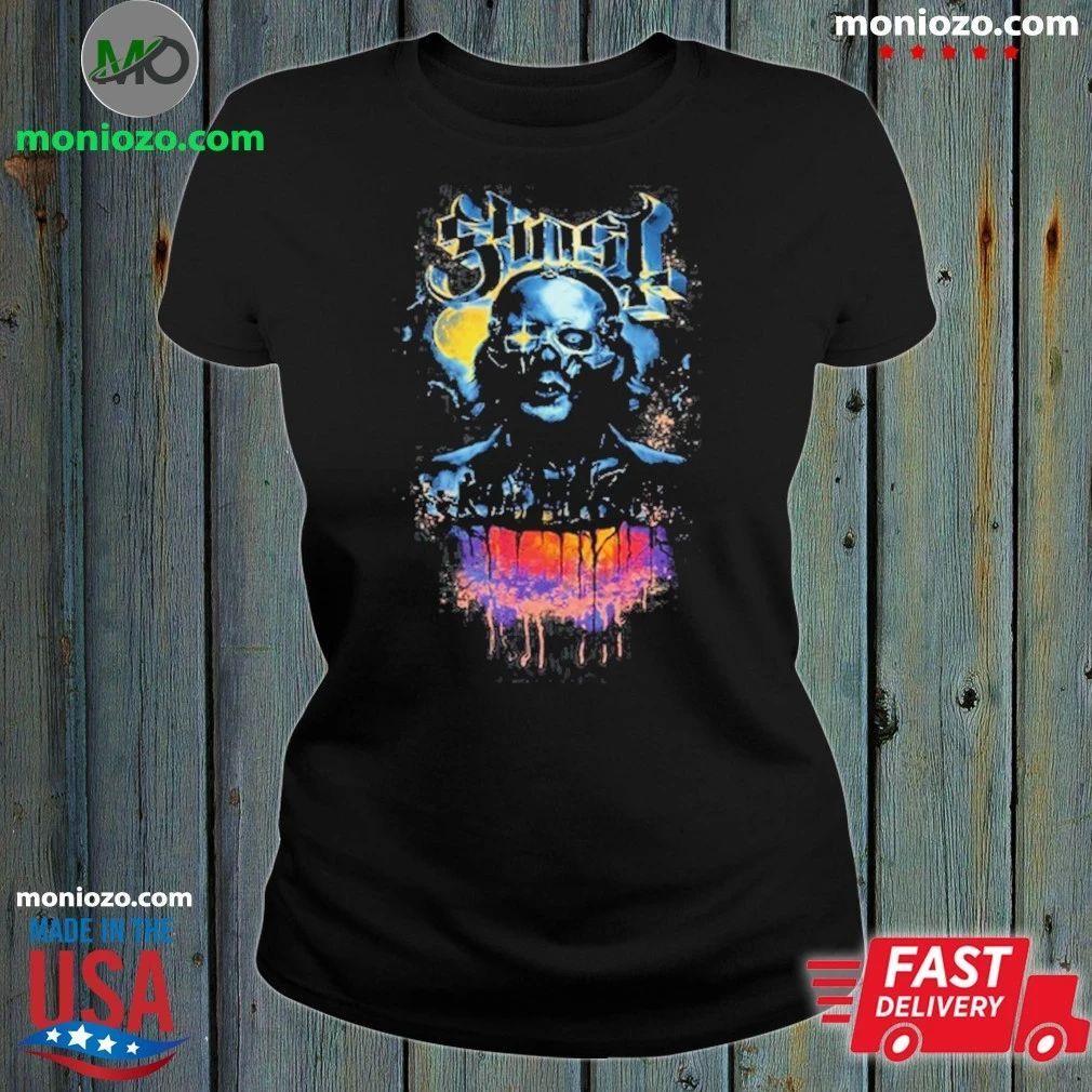 De Profundis Custom Dye T-Shirt Ghost Band