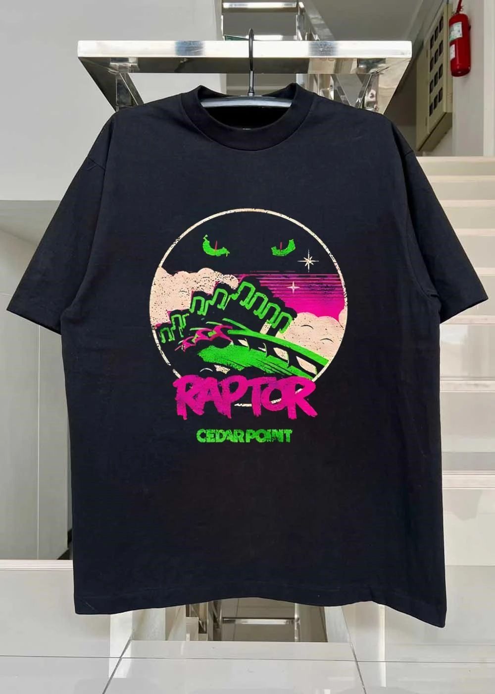 Raptor Cedar Point Roller Coaster Vintage shirt