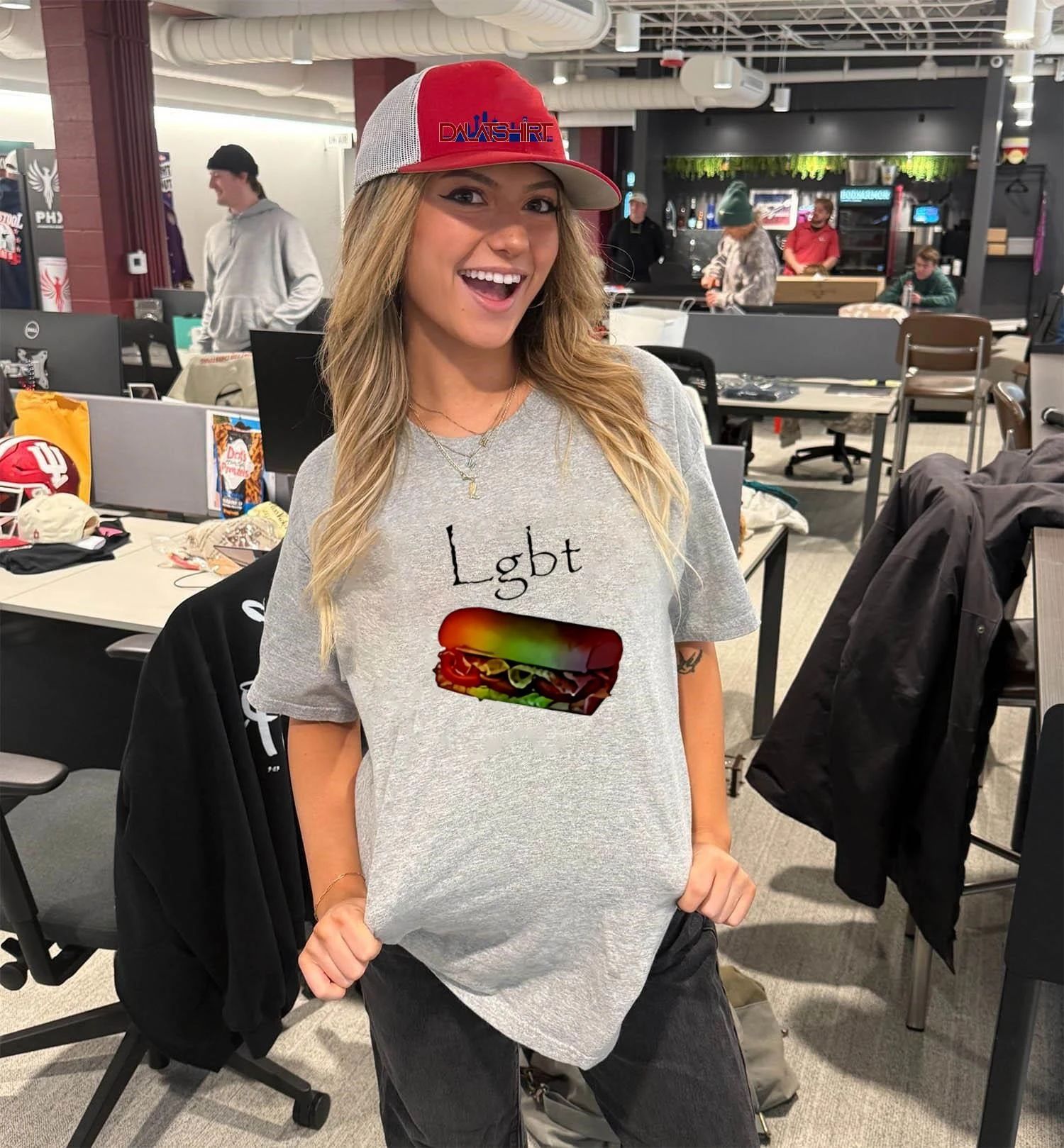 LGBT burgers shirt