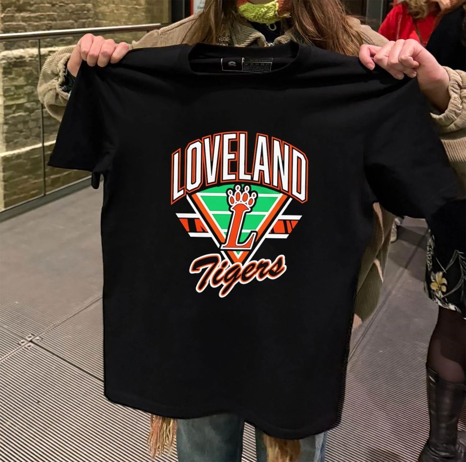 Loveland Tigers Retro Gridiron Football shirt