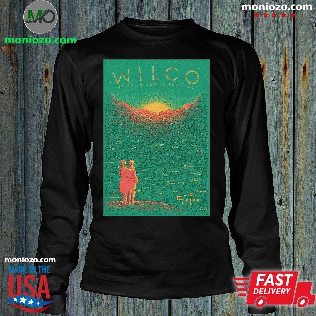 Wilco June 26-28 2026 Solid Sound Festival In North Adams MA Poster T-Shirt