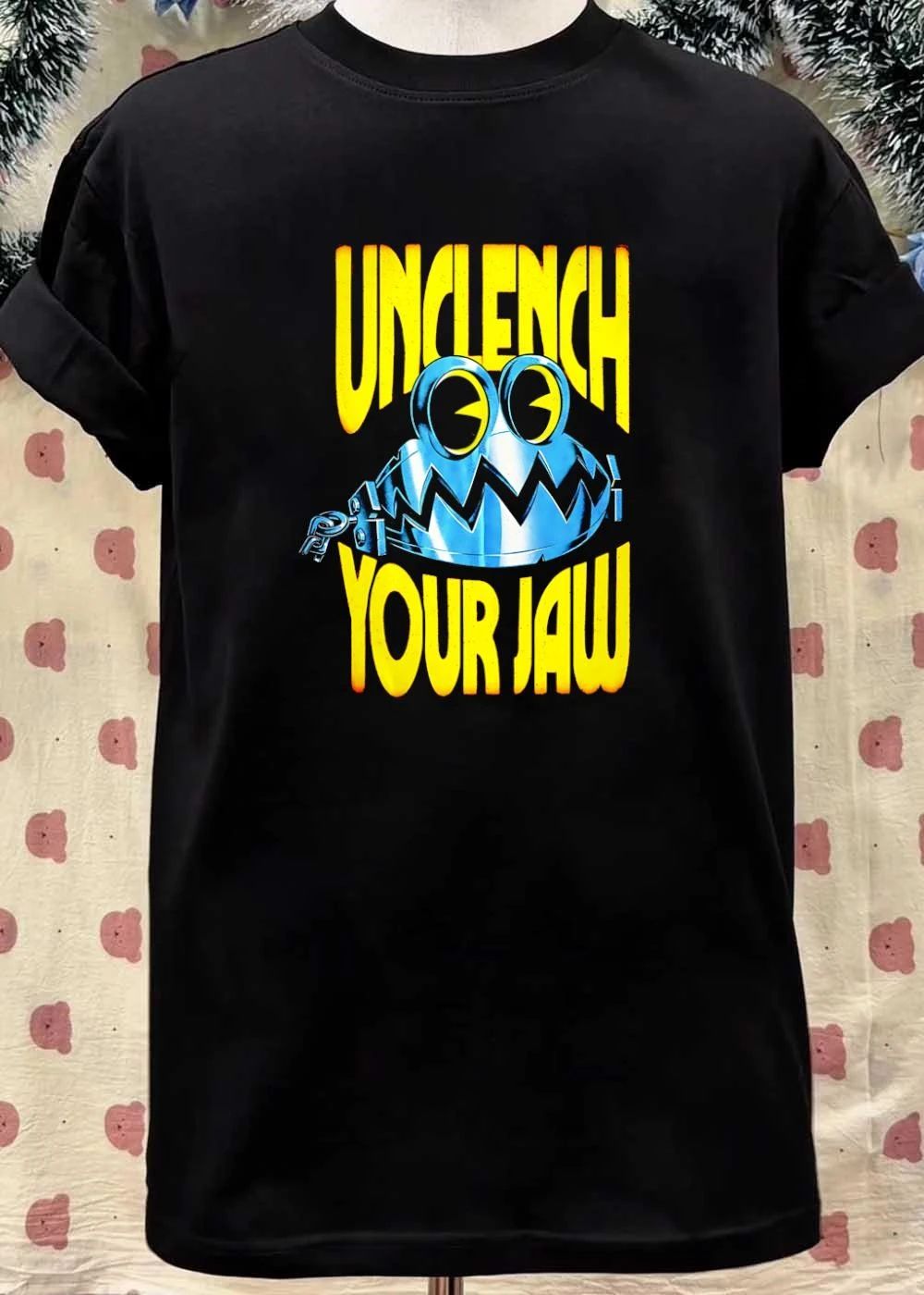 Unclench Your Jaw Retro Metal Trap Cartoon shirt