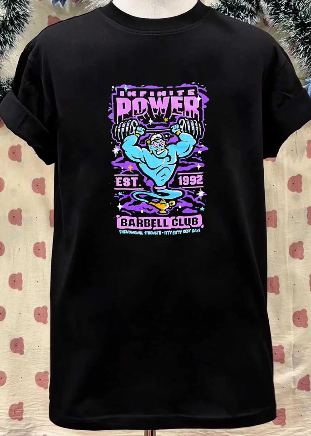 Infinite Power Est 1992 Barbell Club shirt