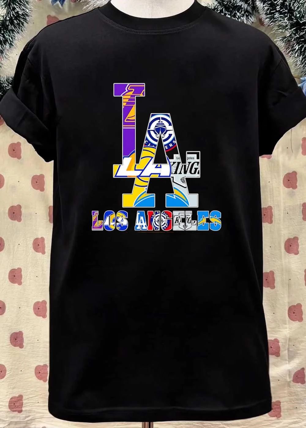 LA Los Angeles Sports Teams Logos T-Shirt