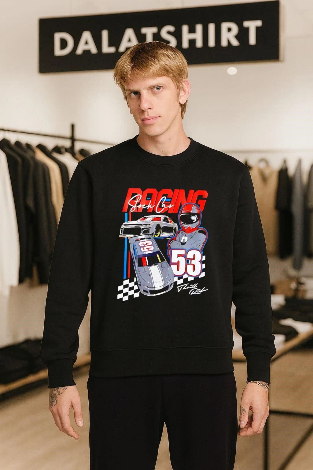 RACING stock car 53 shirt