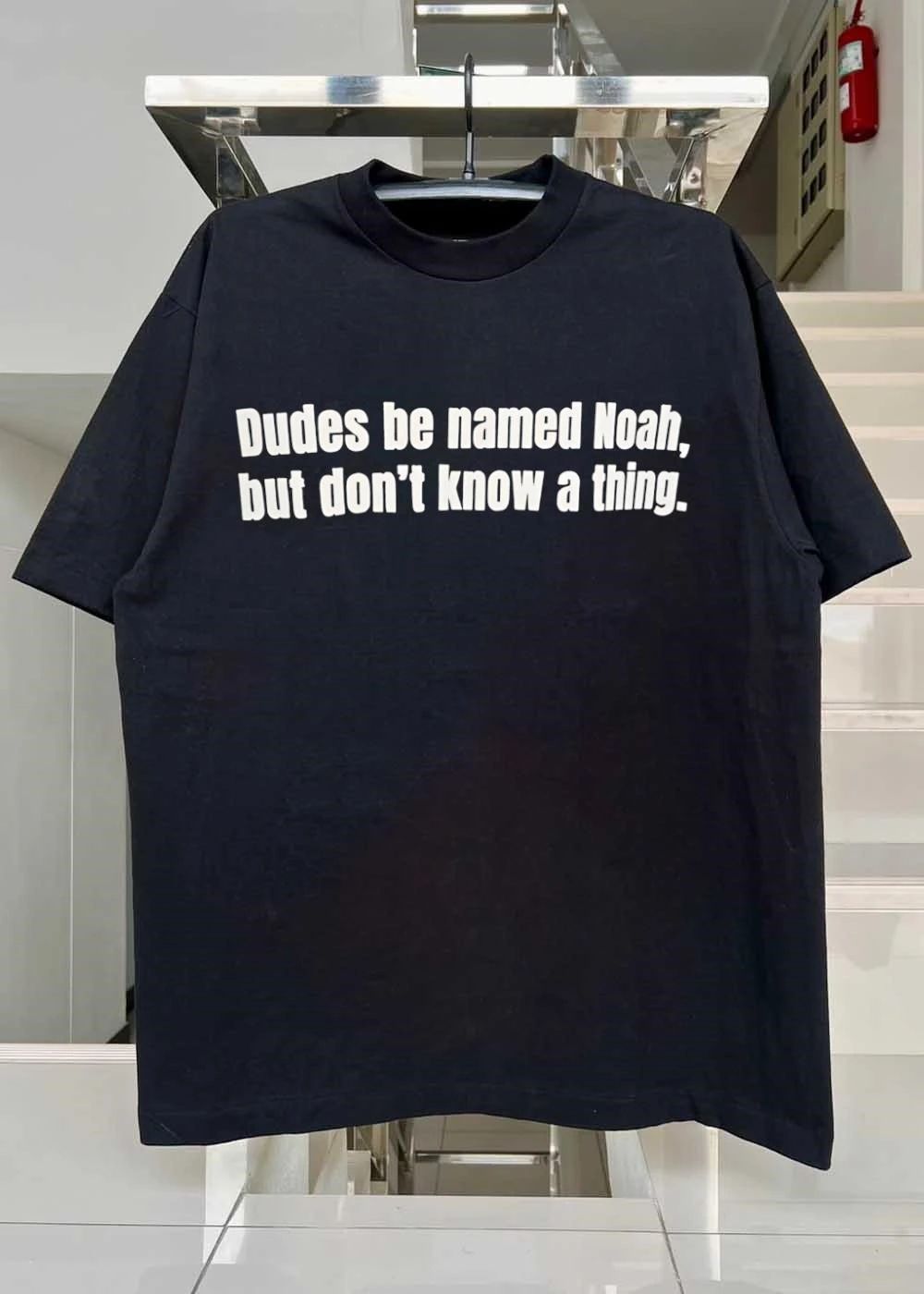 Dudes Be Named Noah, But Don’t Know A Thing. T-Shirt