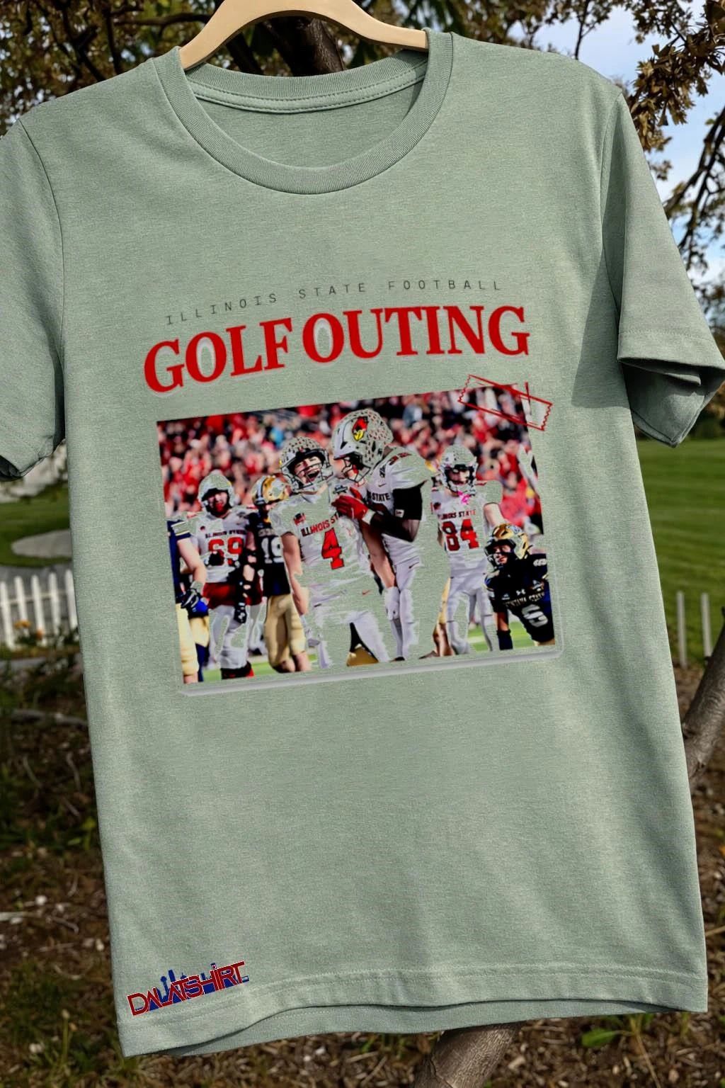 Illinois State Football Golf Outing Players Celebration shirt
