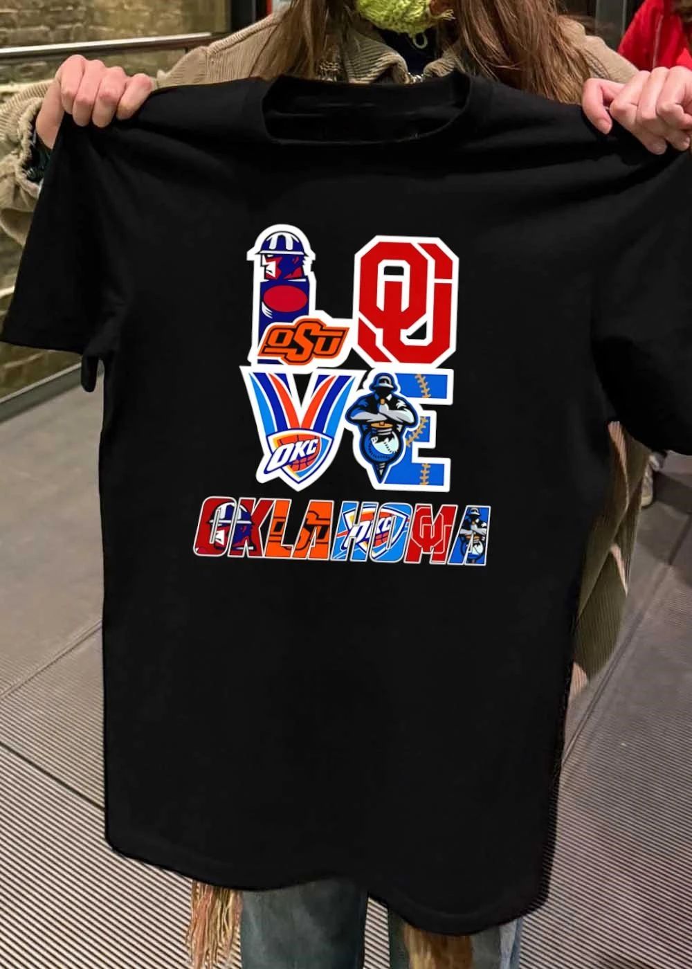 Love Oklahoma Sports Teams T-Shirt