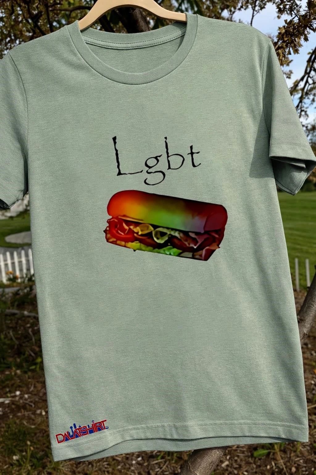 LGBT burgers shirt