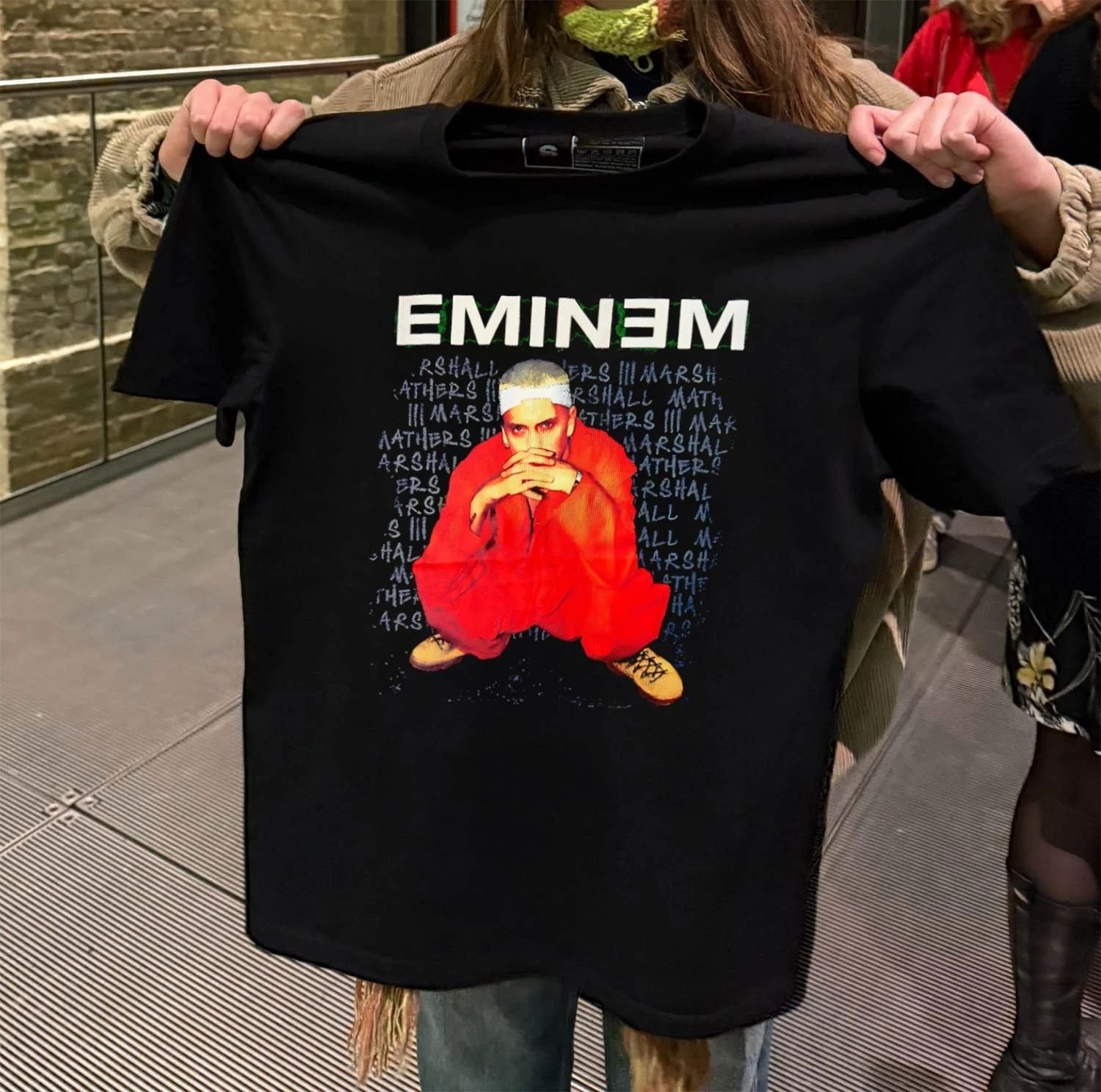 Eminem Marshall Mathers III Red Jumpsuit Album shirt