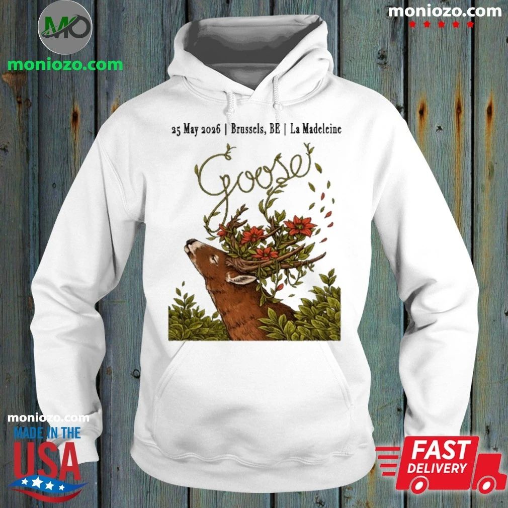 Goose The Band May 25 2026 Brussels, Belgium Shirt