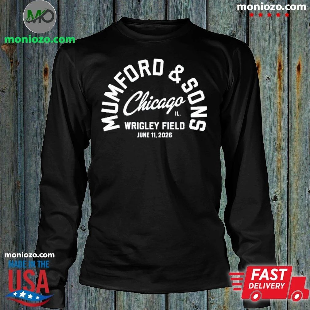 Mumford & Sons Chicago IL June 11 2026 Shirt