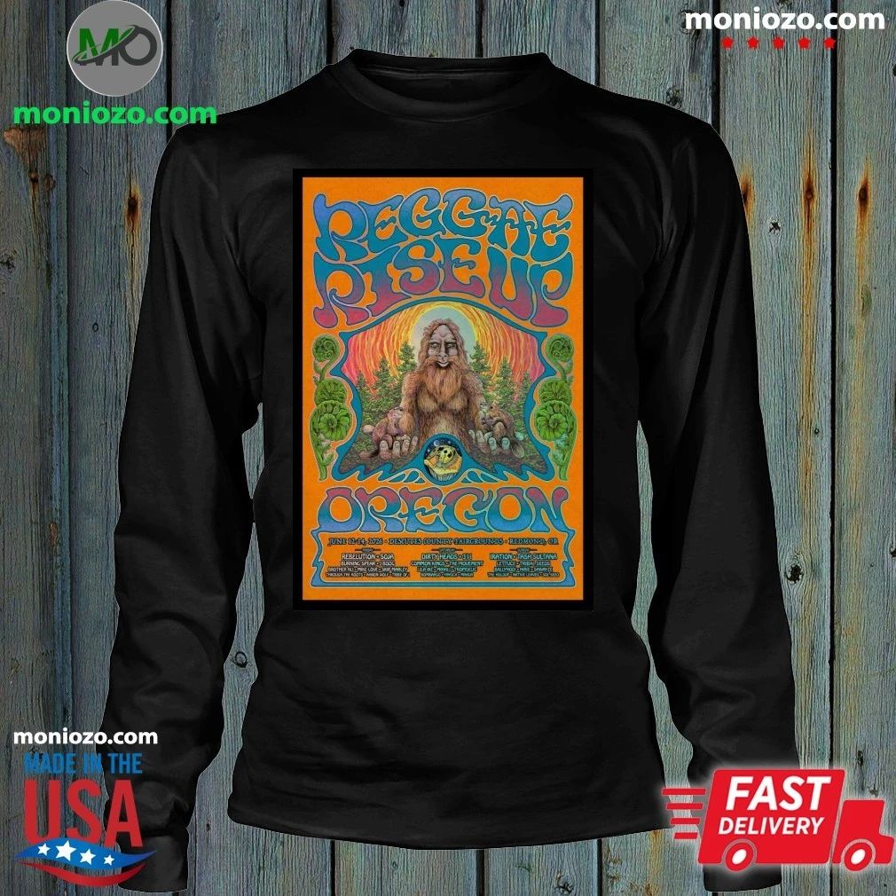 Original Reggae Rise Deschutes County Fairgrounds Redmond, OR June 12-14 2026 Poster Shirt