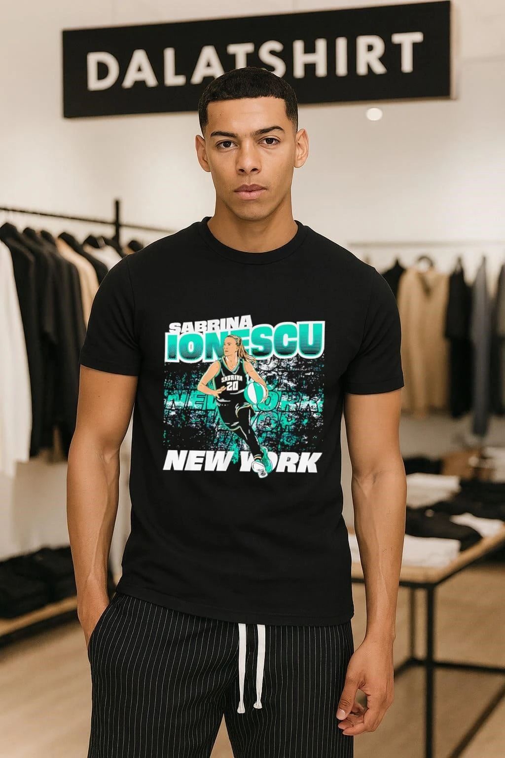 WNBA New York Liberty Sabrina Ionescu Street Ball shirt