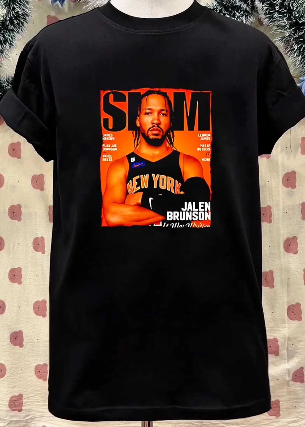 Slam Magazine Jalen Brunson New York Basketball shirt