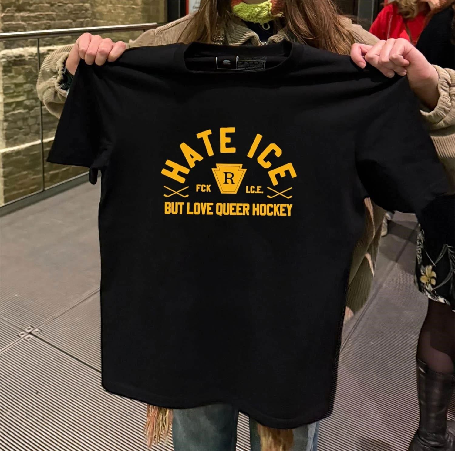 Hate Ice But Love Queer Hockey shirt