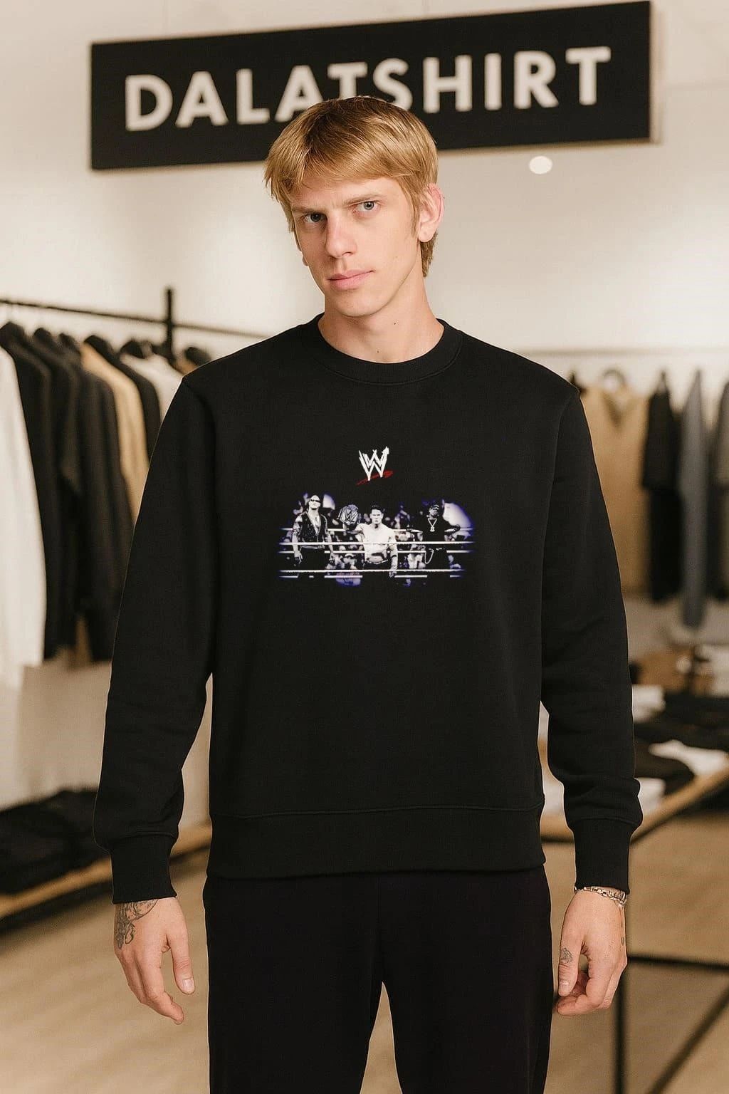 Wrestling Is Real Dwayne Johnson John Cena retro shirt