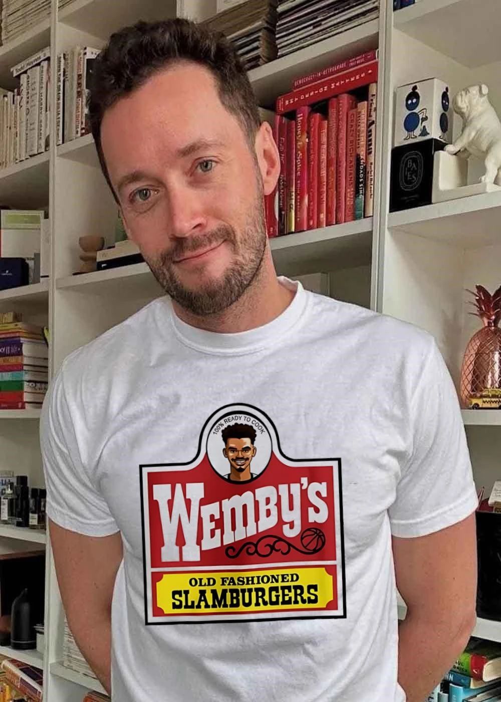 Wemby Old Fashioned Slamburgers Victor Wembanyama Basketball shirt