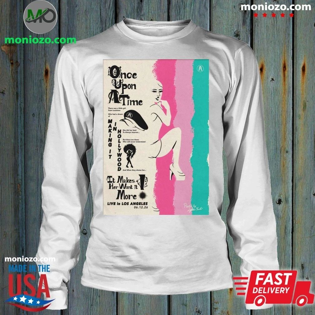 Original Addison Rae The Breakaway Tour in Los Angeles 06.12.26 Poster Graphic T-Shirt