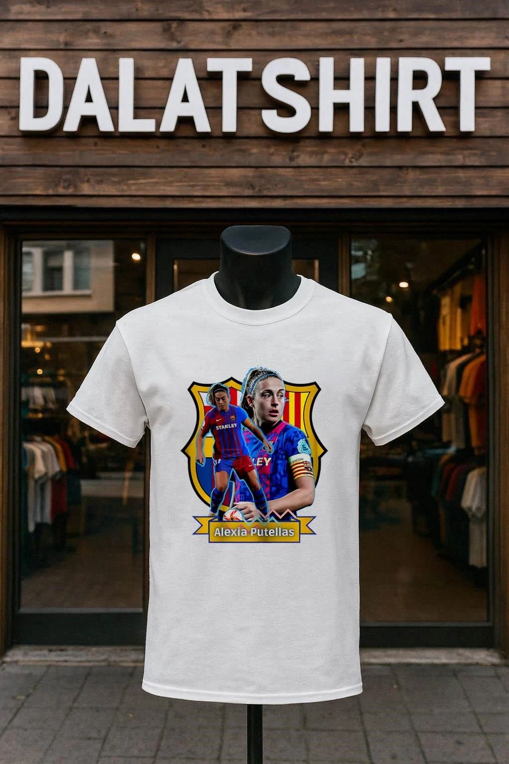 Camiseta Alexia Putellas Futbolista Famosa shirt