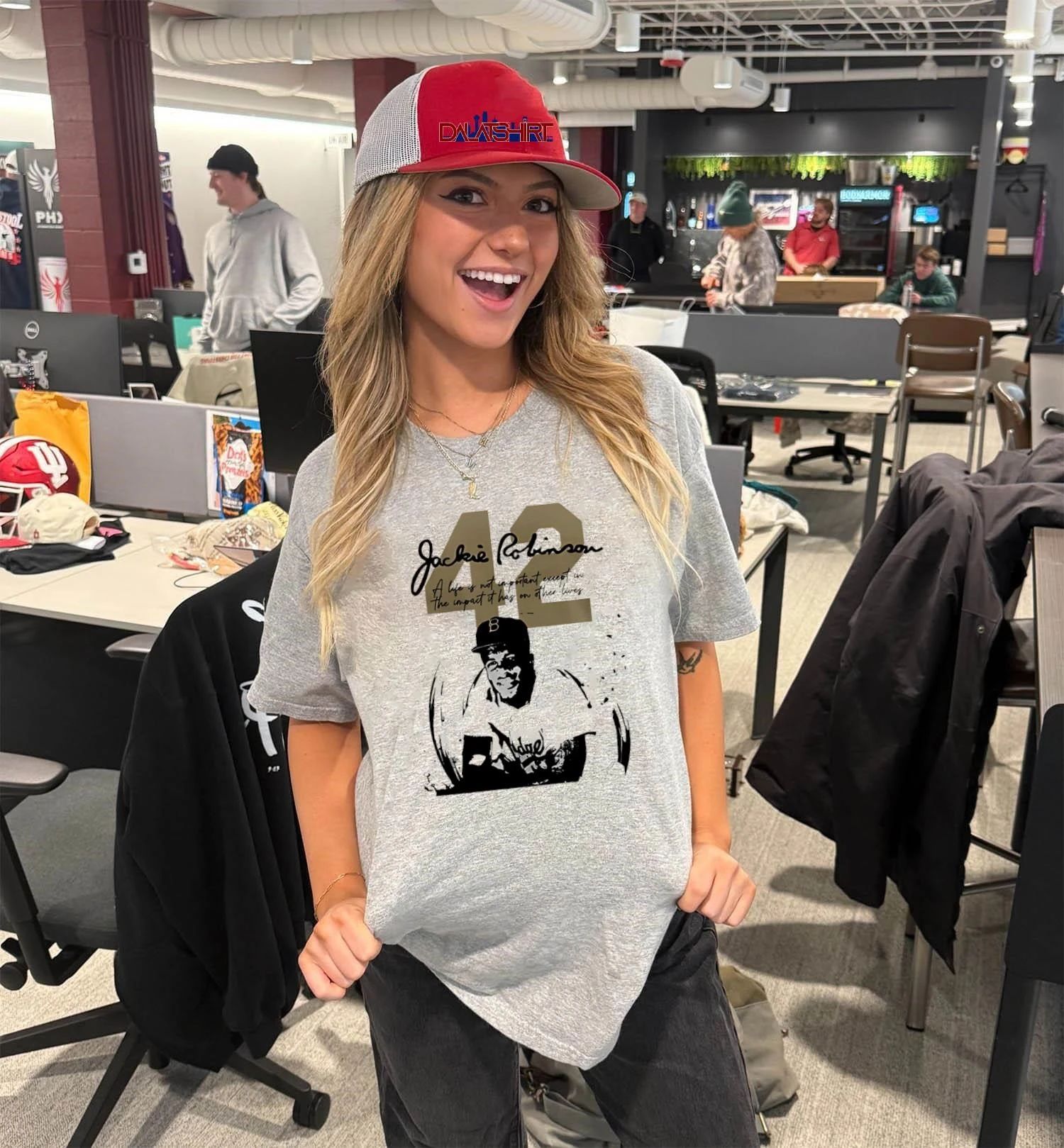 New LA Dodgers Honoring Jackie Robinson #42 Special shirt