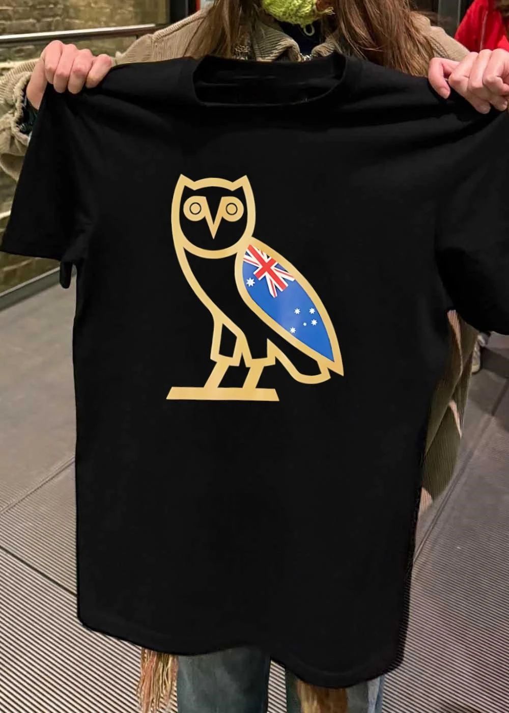 OVO Owl Australia Flag shirt
